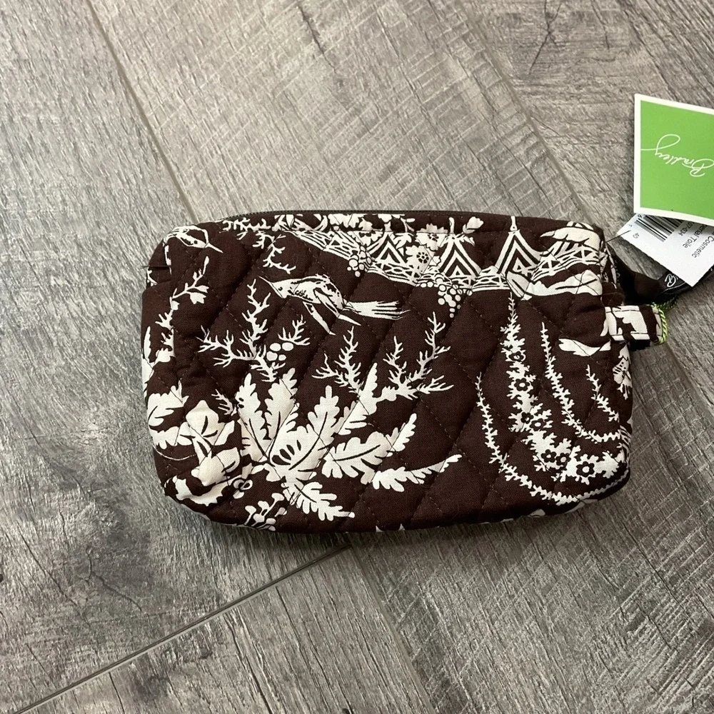 Vera Bradley Small Cosmetic Imperial Toile Makeup Bag Purse NWT